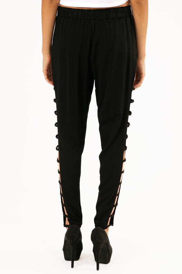 Down To The Wire Pants in Black - $68 | Tobi US
