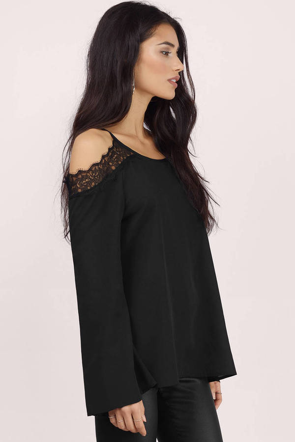 Toast Blouse - Lace Blouse - Cut Out Blouse - Toast Top - $16 | Tobi US