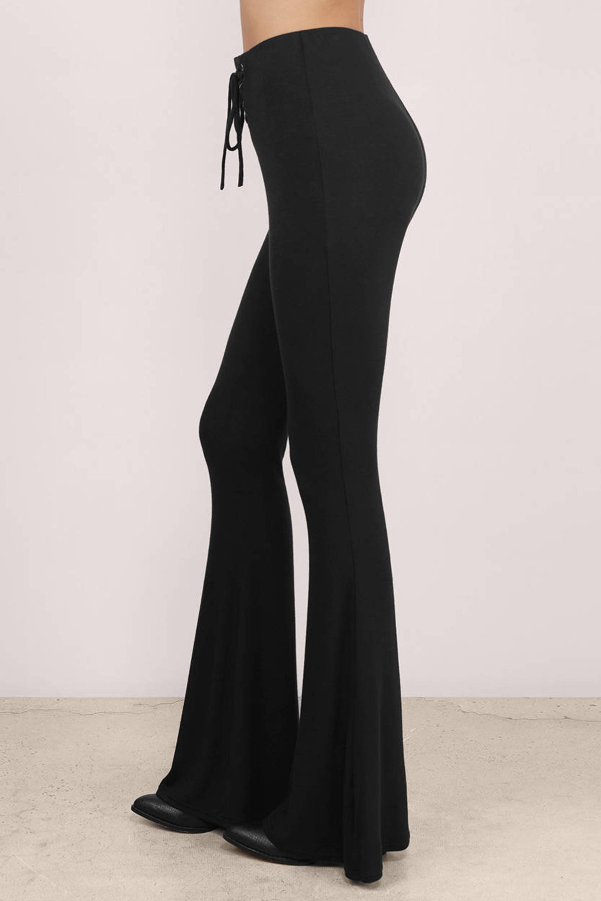 Lennon Flared Pants in Black - $12 | Tobi US