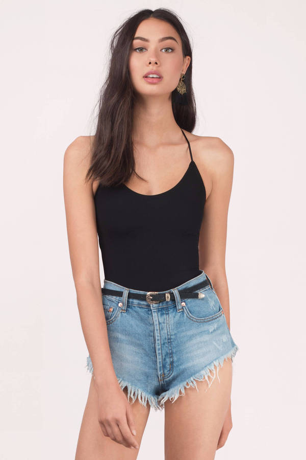 Roselle Strappy Bodysuit - $44 | Tobi US