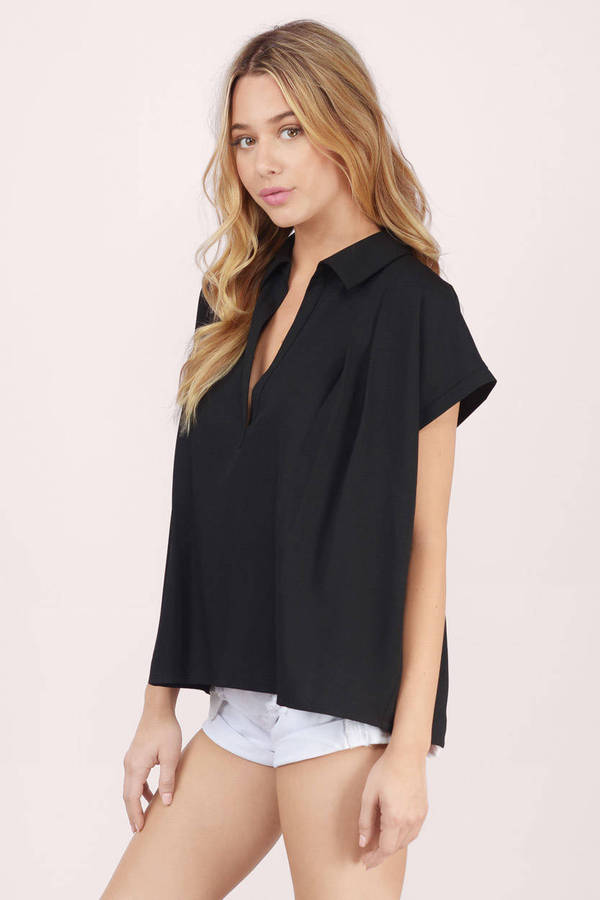 Schooled You Collared Blouse - $36 | Tobi US