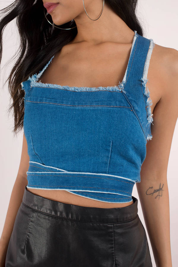 Black Slinky Ruched Crop Top | Missguided