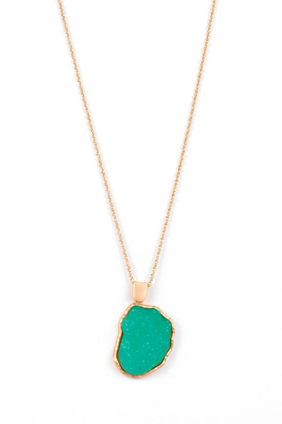 Malachite Necklace in Jade - $9 | Tobi US