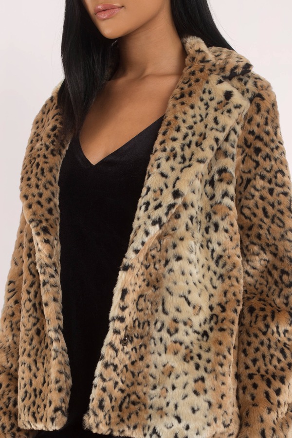 guess leopard print jacket
