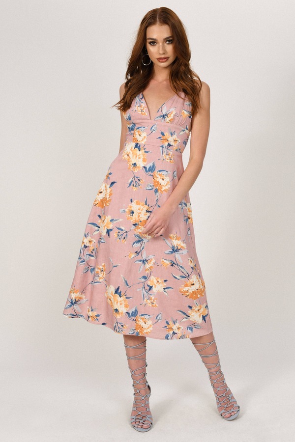 Floral Midi Sundress Flash Sales, UP TO ...