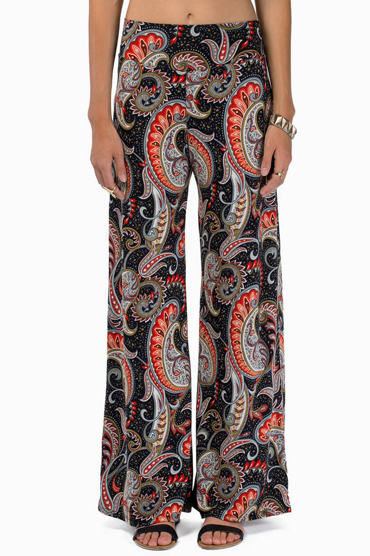 So Hippie Pants in Red Multi - $62 | Tobi US