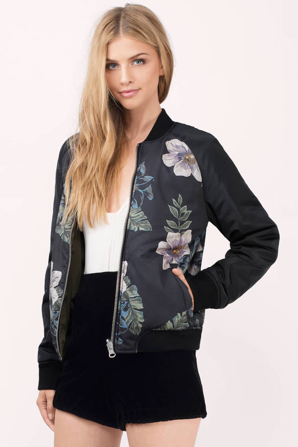 Thread & Supply Maura Floral Print Zip Front Reversible Vintage Floral ...
