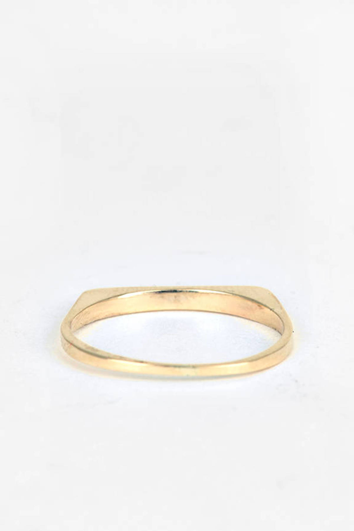 14k Gold Bar Ring in 14k Gold - $108 | Tobi US