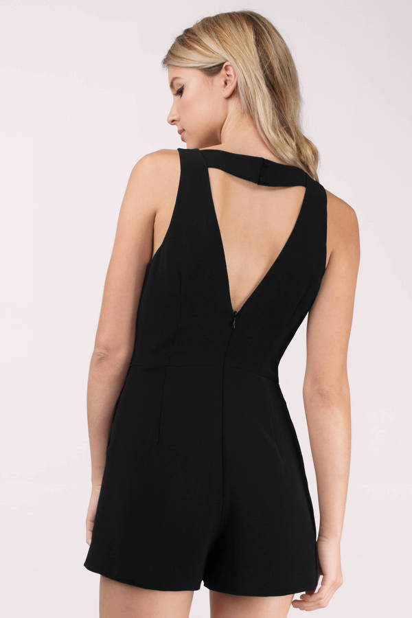 black romper formal