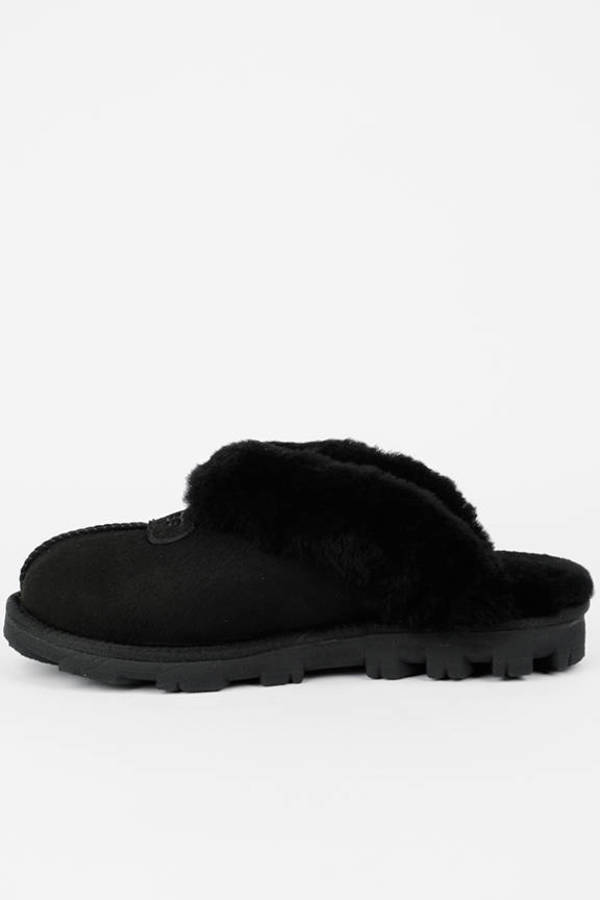 Brown Coquette Sheepskin Walking Slipper - $60 | Tobi US