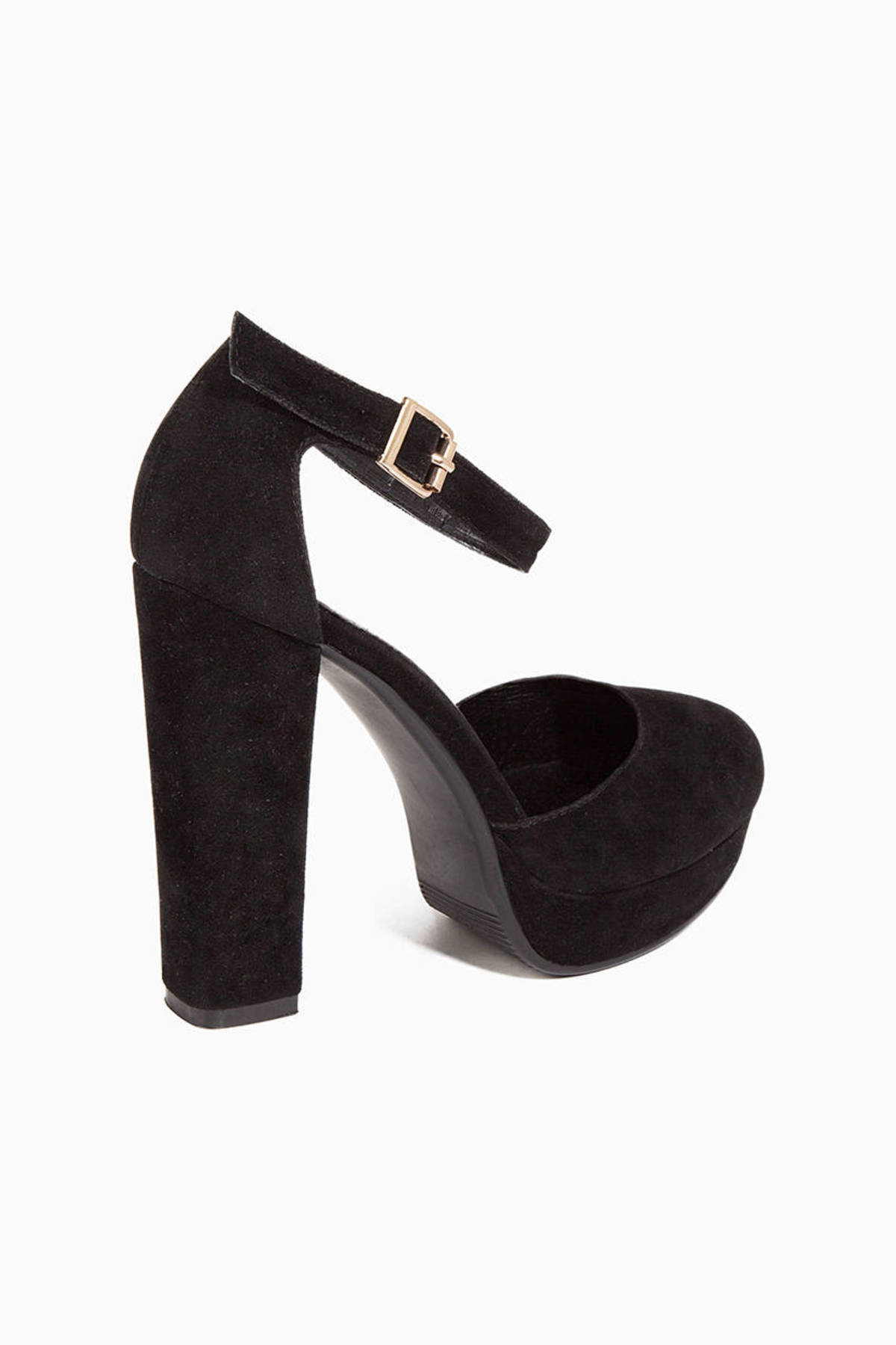 Pretty Penny Platform Heels in Black - $39 | Tobi US