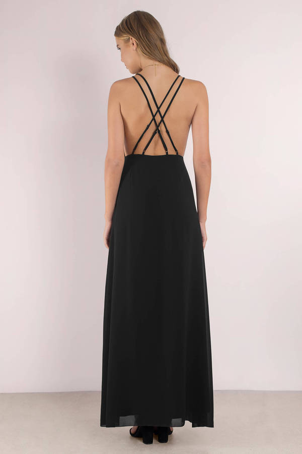 Cute Mauve Dress - Plunging Neckline - Front Slit Dress - $44 | Tobi US