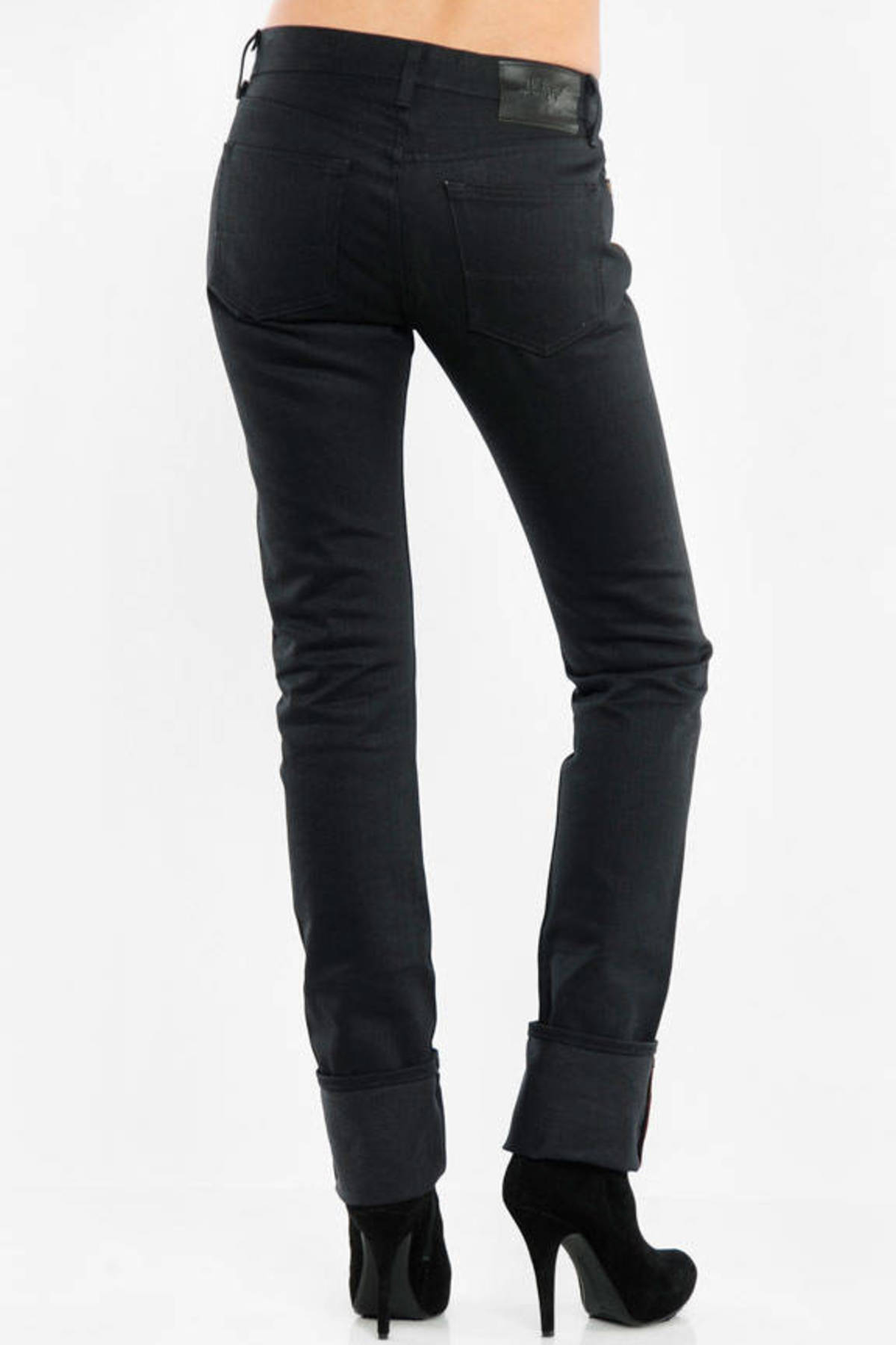 skinny straight leg jeans