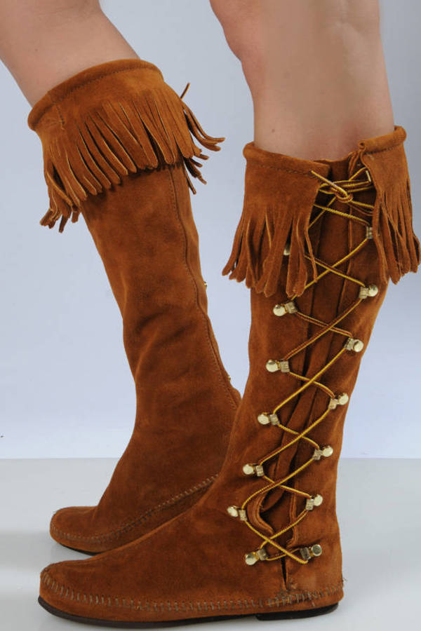 boho lace up boots