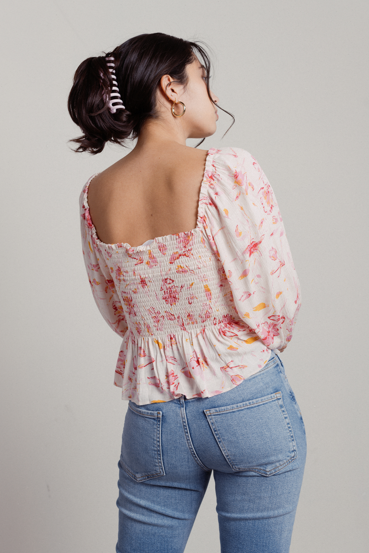 cherry blossom blouse