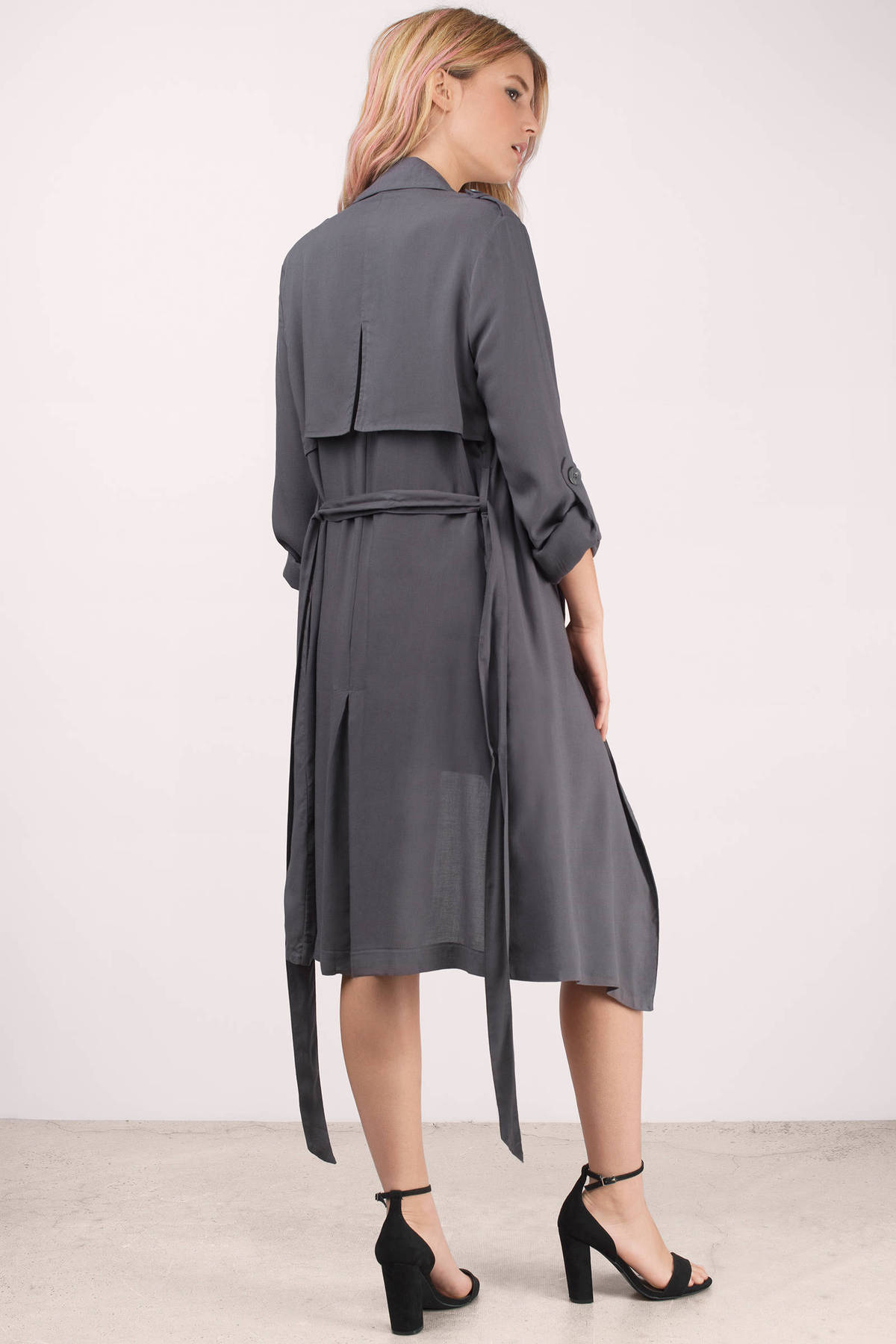 monsoon wool trench coat