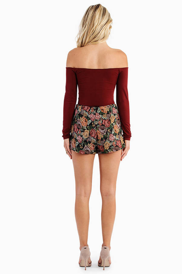 Soft Petal Shorts in Floral - $16 | Tobi US