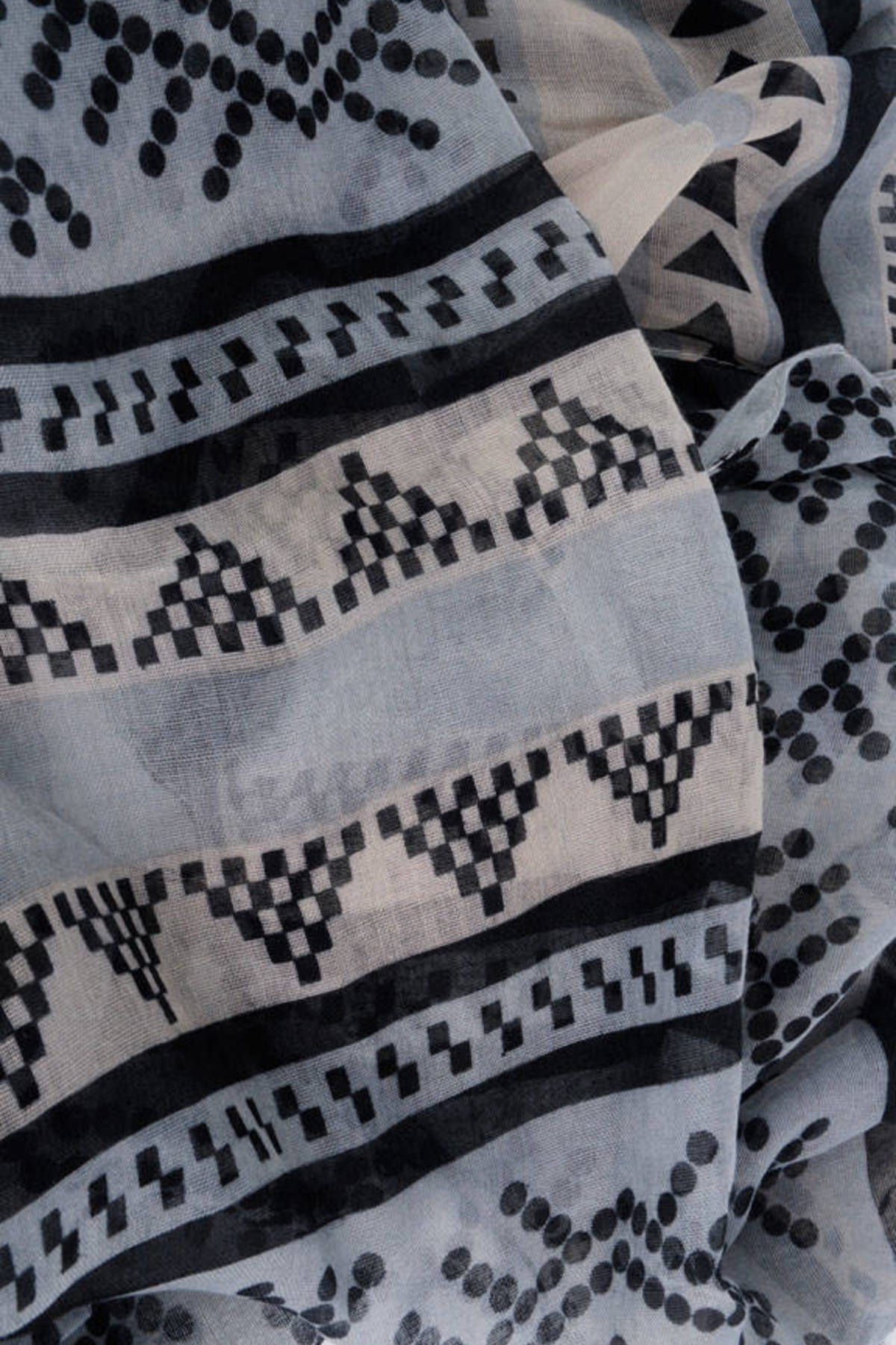 Apache Scarf in Grey Blue - $20 | Tobi US