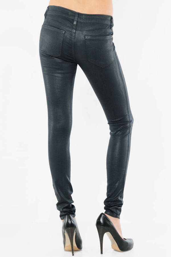 grey denim leggings