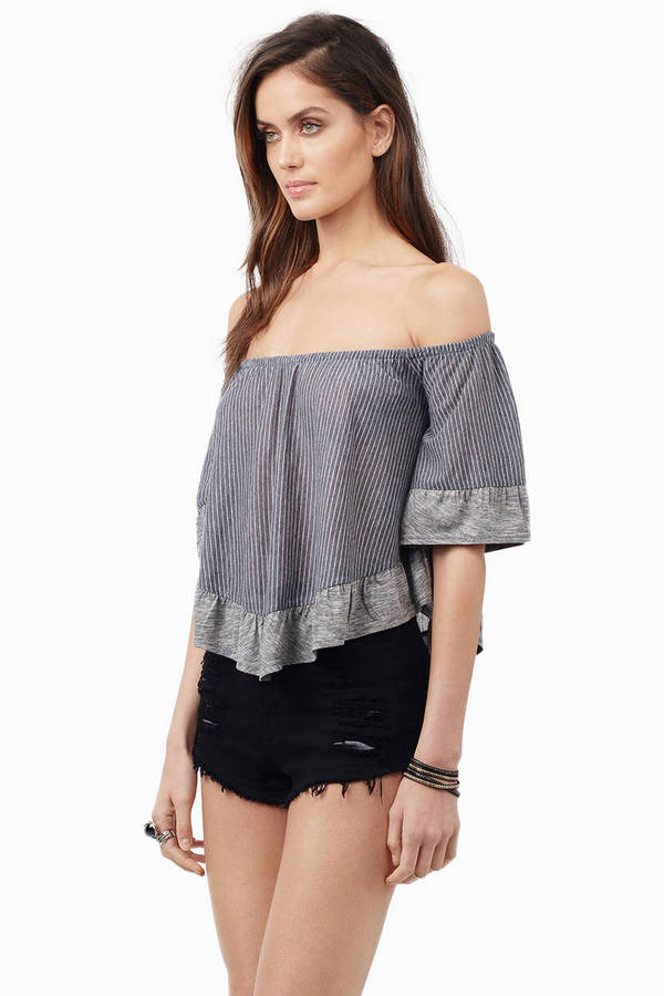 Why All The Flutter Top - $8 | Tobi US