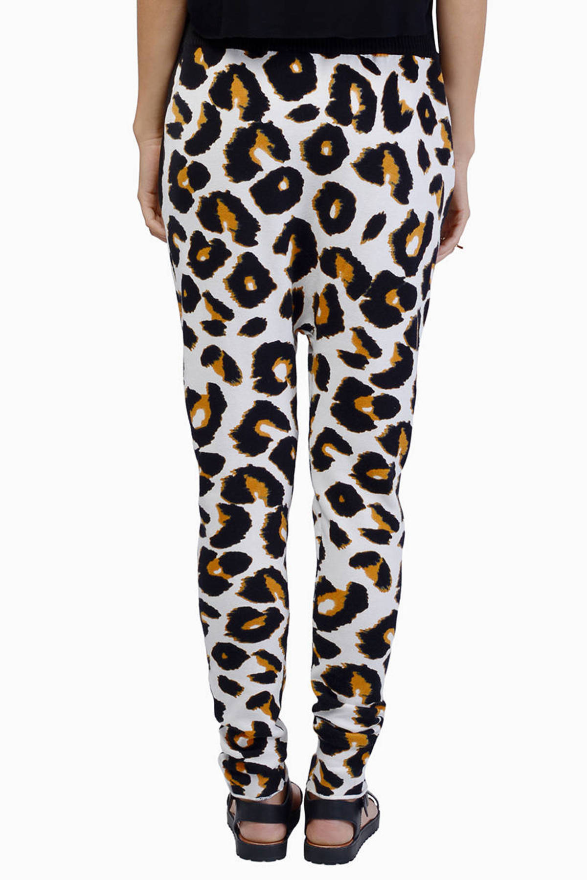 chaser leopard joggers