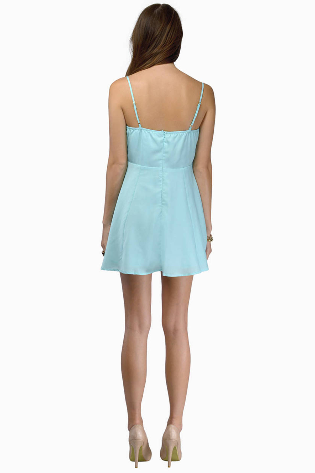 Minimal Exposure Cami Dress in Mint - $62 | Tobi US