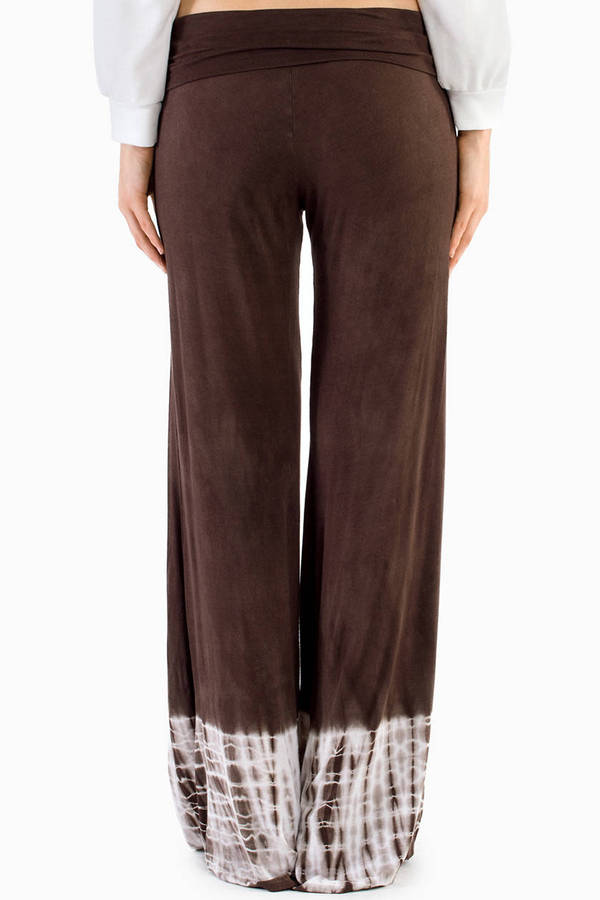 Brown Dyed Out Pants - $18 | Tobi US