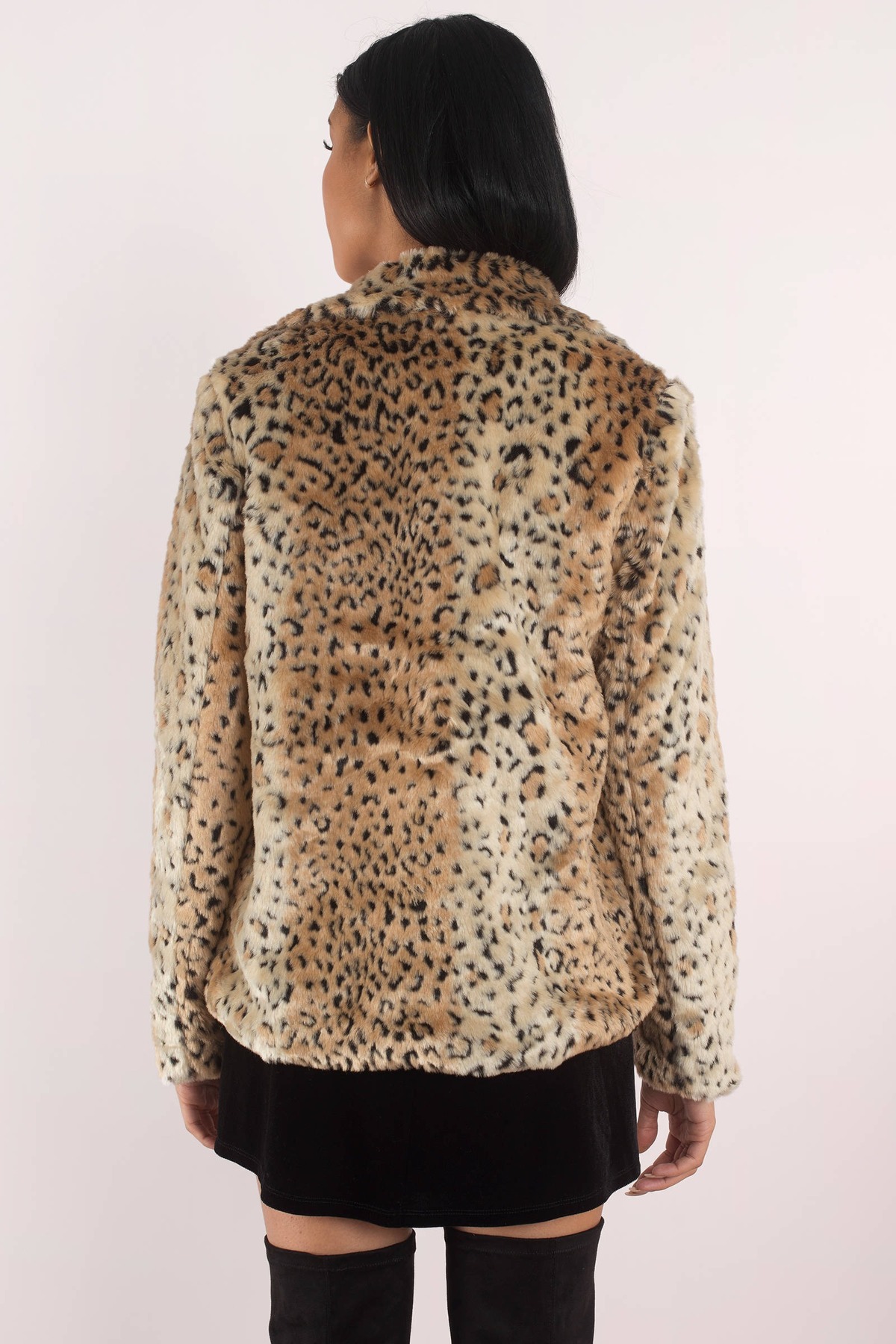 Wild Guess Leopard Print Coat in Natural - $35 | Tobi US