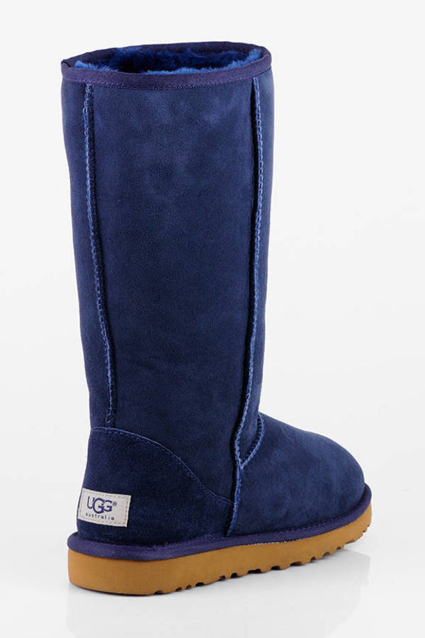 classic tall ugg boots navy blue