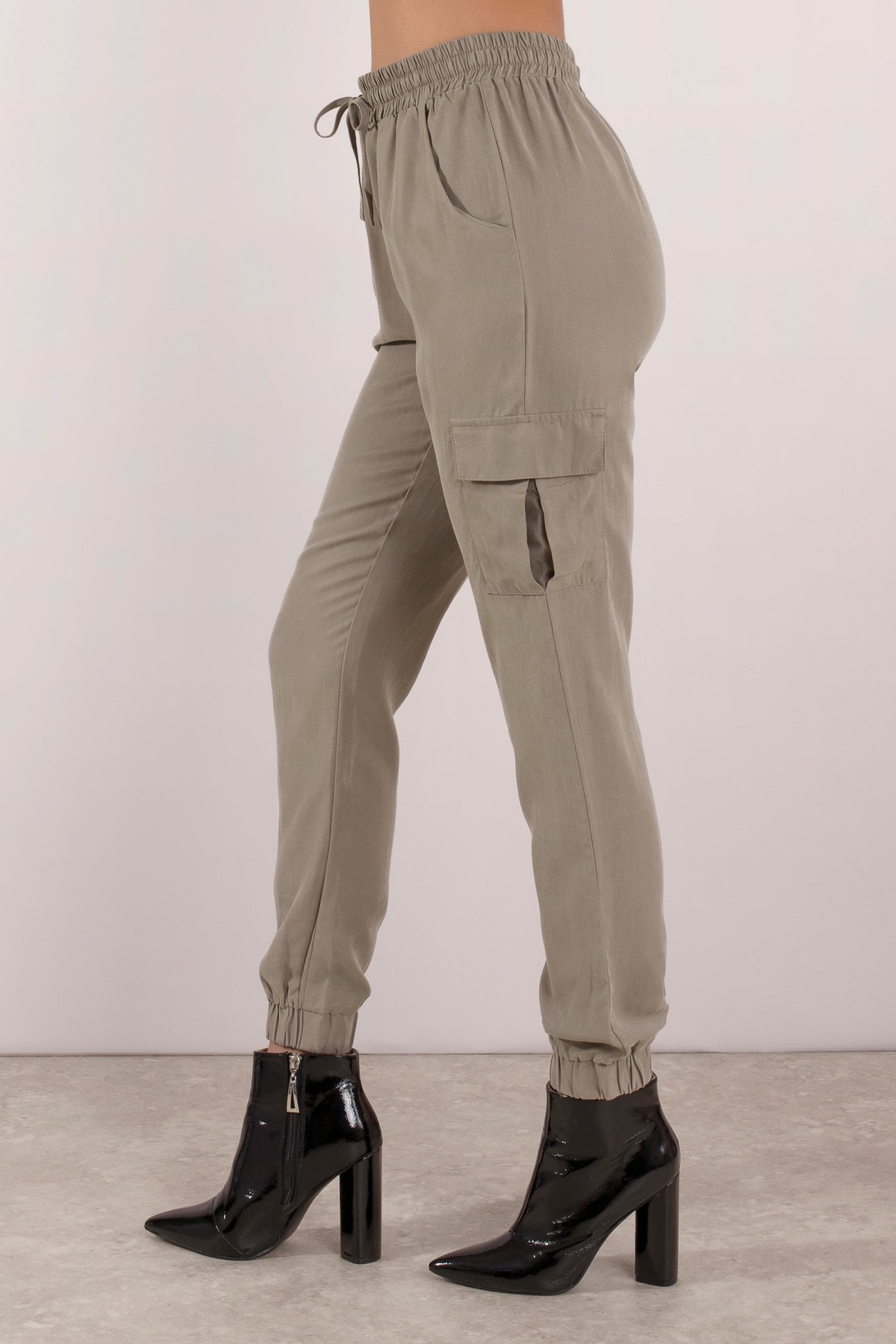 tencel cargo joggers