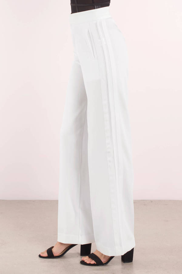 white vintage pants