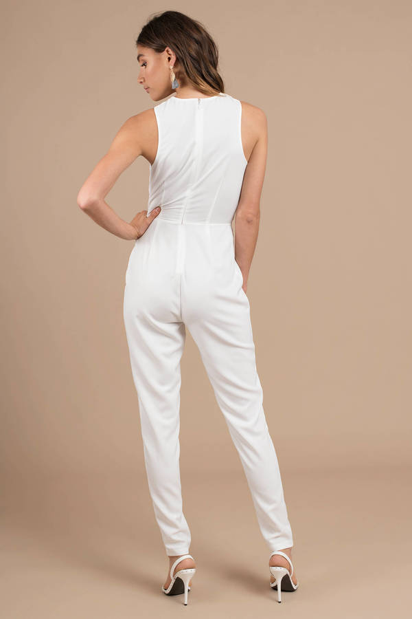 tobi white jumpsuit