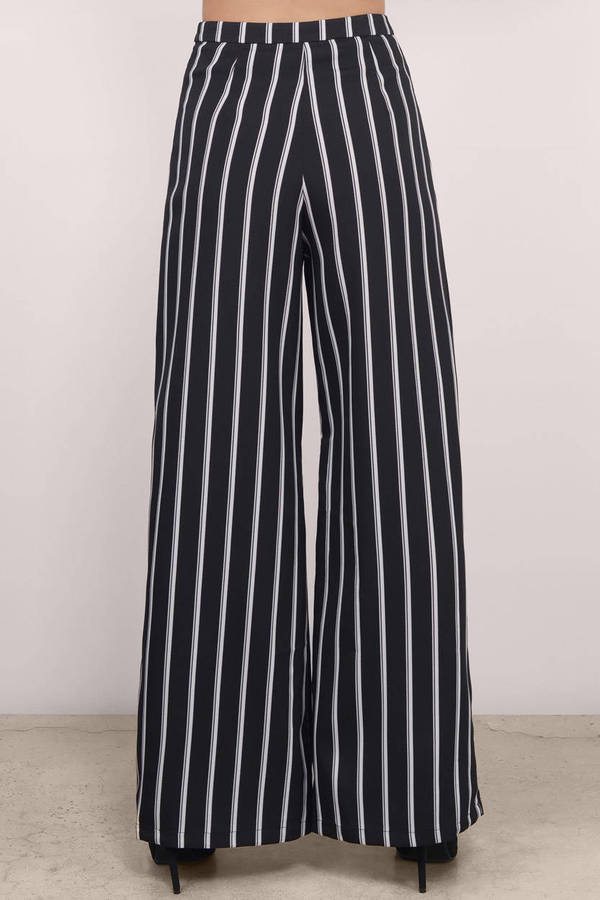 Fine Lines Wide Leg Pants - $64 | Tobi US