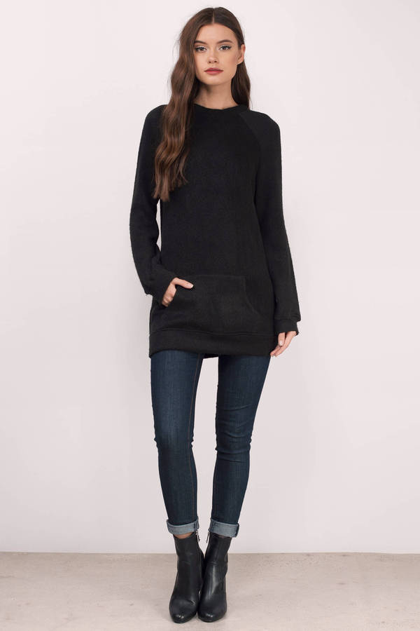 Black Sweater Black Sweater Knitted Sweater 31 Tobi US