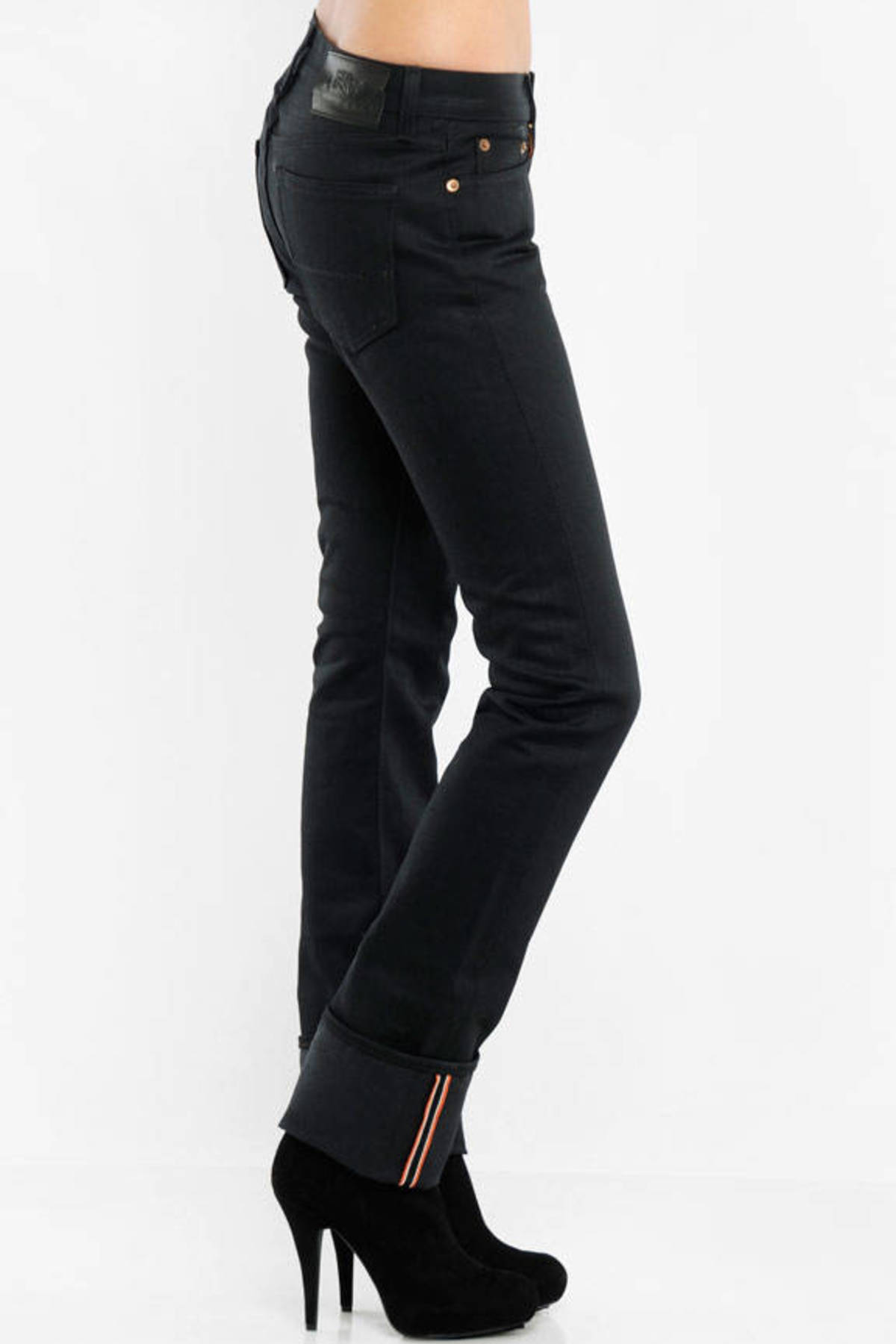 skinny straight leg jeans