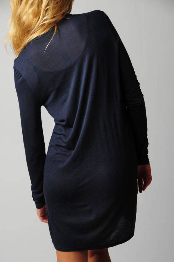 long sleeve dress pockets