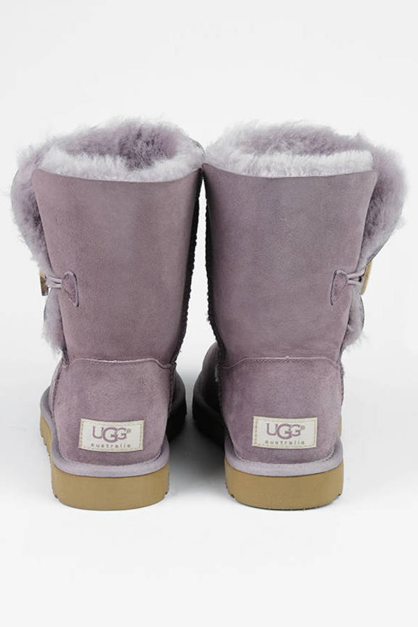 light purple uggs with bows