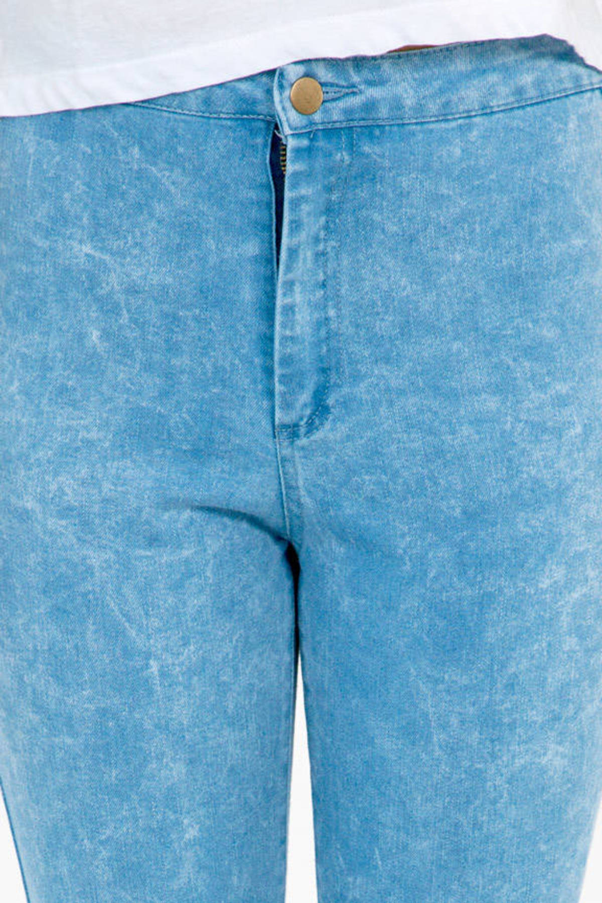 light denim jeggings