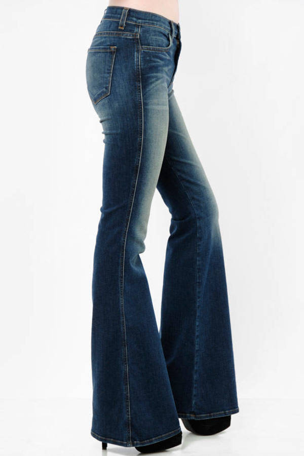 lotus high waist jeans