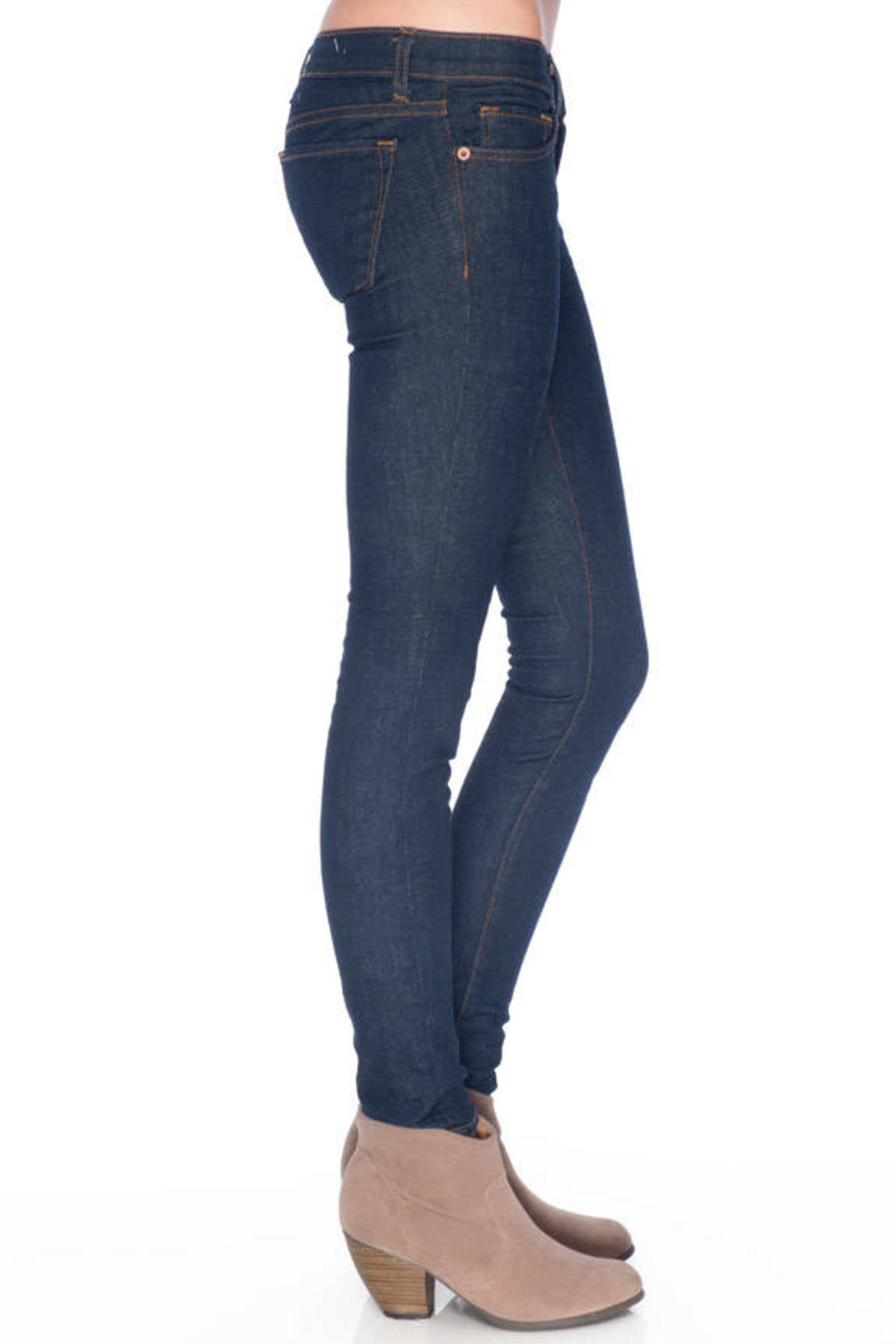 10 Lowrise Skinny Ankle Jeans 910 In Pure 101 Tobi Us