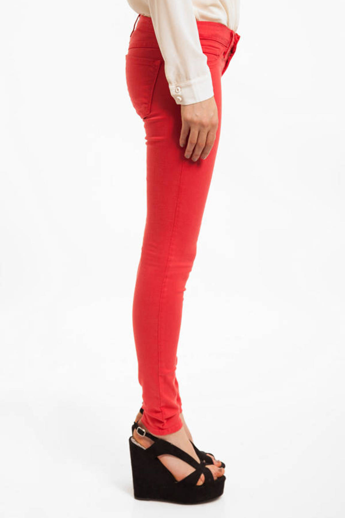 colored skinny pants