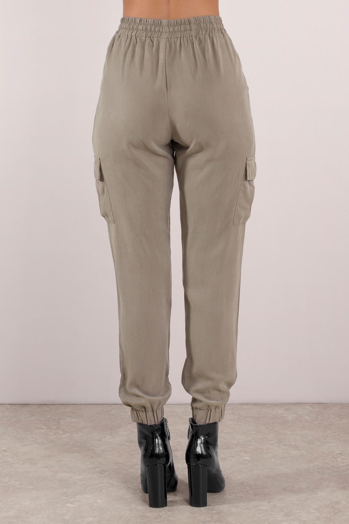 tencel cargo joggers