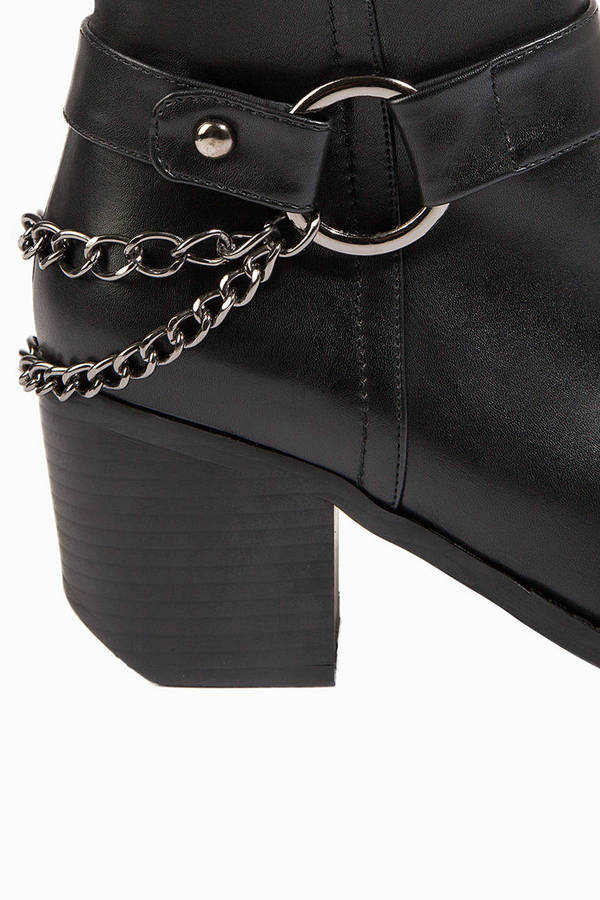 Chained At The Heel Boots - $74 | Tobi