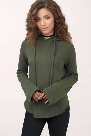 sweatshirt hoodie olive hoodies sweatshirts rina tobi punch honey quick tops