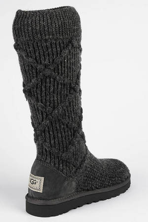 ugg argyle knit boots