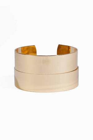 Athena Upper Arm Cuff in Gold - $18 | Tobi US