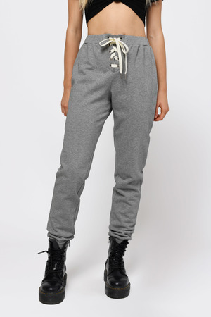 heather grey sweatpants