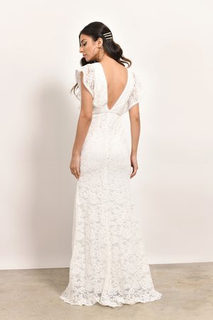 tobi white maxi dress